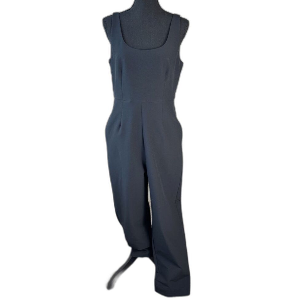 Size M This is ADAY Powersuit jumpsuit sustainable capsule wardrobe